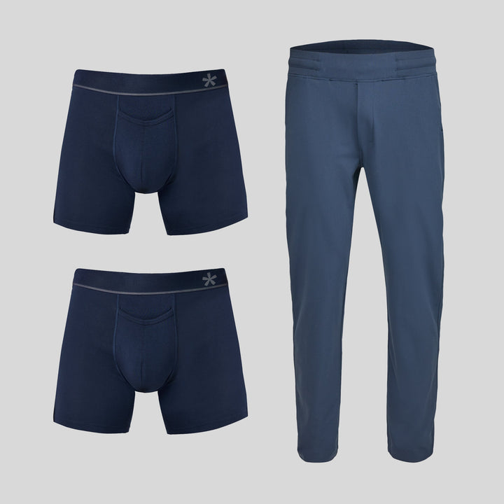 The Boxer Pant Bundle - Blue