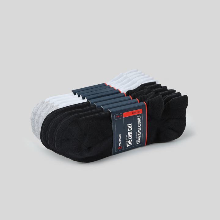 8-Pack Low Cut Socks